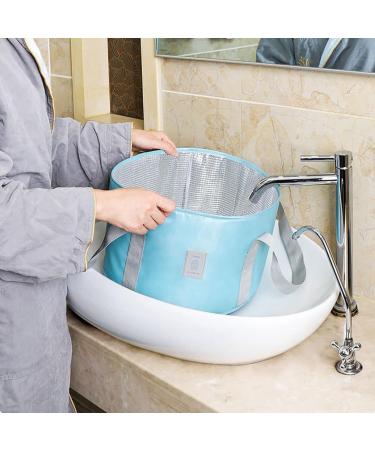 Accueil Salon Portable Pied Trempage Sac Camping Randonn e Pliant 5 couches Pieds Seau De Bain Sant Soins Du Corps Accessoires Le noir Petit Le Noir 1 unit (Lot de 1) - Buy Online on GoSupps.com