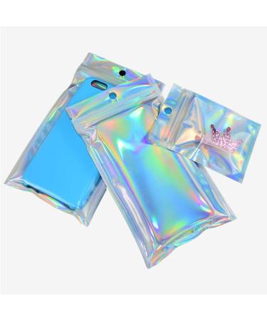 100PCS Ziplock For Party Foil Resealable Food Aluminum Bags Pouch Storage Kitchen Dining & Bar Bathroom Cleaning Wipes (Multicolor One Size) Multicolor One Size - Buy Online on GoSupps.com