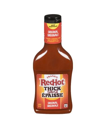 Frank's Redhot Hot Sauce Original Thick Sauce 354ml Case Pack Count 6 Original 354 ml (Pack of 1)