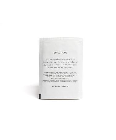 Nunzio Saviano Anti-Frizz Sheets 15 Count - Say Goodbye to Frizz with Our Travel-Friendly Solution - Buy Online on GoSupps.com