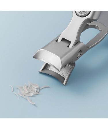 SVAASA Nail Clippers Stainless Steel Nail Clippers Splash-Proof Big Mouth Nail Clippers Single Large Nail Clippers for Cutting Thick Hard Toenails (Color : Multi-Colored) - Buy Online on GoSupps.com