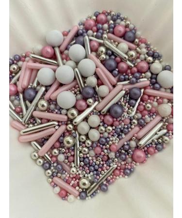 Edible Fizz Pop Sprinkles Luxury Mix 45g Cupcake Cake Decoration Purple Sprinkles Cake Sprinkles Mix Pink Sprinkles Silver Sprinkles - Buy Online on GoSupps.com