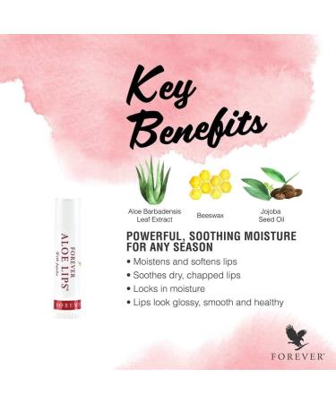 Forever Living Aloe Vera Lip Balm - Set of 3 - Buy Online on GoSupps.com
