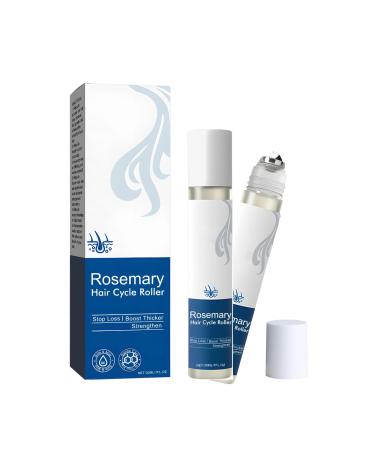 G n rique 2 x Roll On Rosemary Hair Serum 3% Rosemary Blocking Scalp Serum Promotes Oxygen Flow Reduces Hair Loss Nourish Hair Root