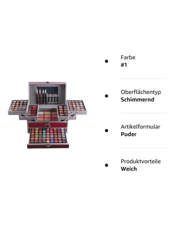 132 Colors Makeup Set | Fantasyday Warm Natural Eyeshadow Palette | Complete Gift Cosmetics Kit - Buy Online on GoSupps.com