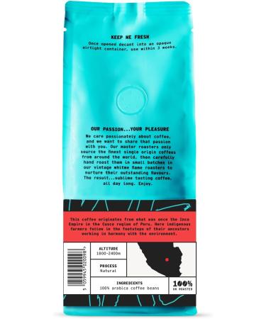 Coffee Ground for Cafetiere 227g Bag Peru Ground Coffee Chocolate Caramel & Fruits Notes 100% Arabica Light Roast Speciality Freshly Roasted Single Origin (We Are Coffee Co) Ground Cafetiere 227 g (Pack of 1) - Buy Online on GoSupps.com