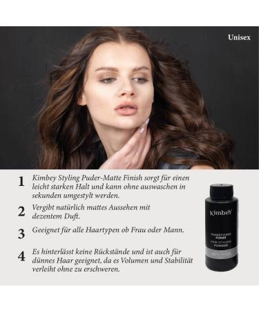 Kimbey Coiffure Powder Wax 20 g - Hair powder for more volume and matte finish - Buy Online on GoSupps.com
