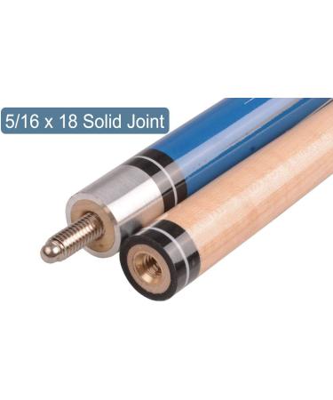 AB Earth 58 Set of 4 Pool Cues - Screw-on & Glue-on Tips for Billiard House Bar | Pool Sticks Set - Buy Online on GoSupps.com