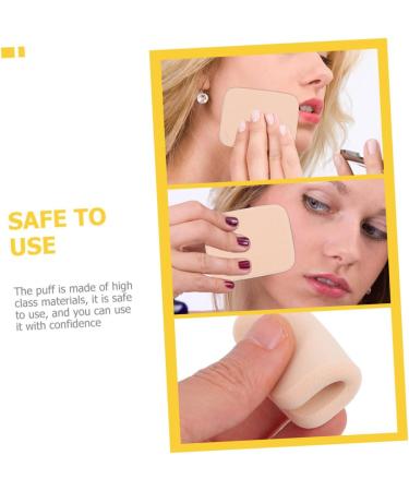 Beavorty 4 Sets Puff Blending Sponge Powder Sponge Round Makeup Sponge Cotton Puff Eye Shadow Applicator Women Cosmetic Supplies Sponges Makeup Miss Square Wedge - Buy Online on GoSupps.com