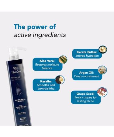 I Belli Capelli Torrano 2023 Gel Nanoplastia pour Lisser les Cheveux Nanoplastia avec Scellant Capillaire - Traitement la K ratine en Une Seule tape Syst me Lissant pour R paration Directe - Buy Online on GoSupps.com