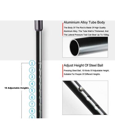Axillary Crutches Lightweight Telescopic Adjustable Arm Cuff Non-Slip Crutches Rehabilitation Aid Walking Sticks Canes Suitable for Adults and Teenagers Ergonomic Handles Comfortable Grip Selfless - Buy Online on GoSupps.com