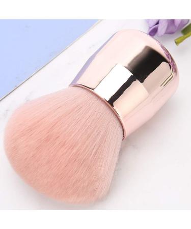 Soft Fiber Hair Blush Brush Seamless Base Brush Strong Powder-Holding Power Aluminum Handle for Wet Powder Perfect for Makeup Application - Buy Online on GoSupps.com