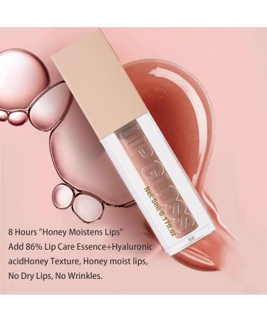 Lip Gloss Light Lip Gloss Water-Lubricated Mirror Liquid Lip Gloss Light and high-Color Waterproof and Lasting Moisturizing lipstick Shiny and Shiny lip Gloss lip Makeup for Women and Girls - Buy Online on GoSupps.com