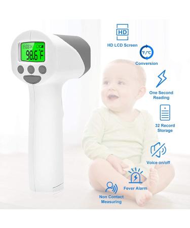Infrared Forehead Thermometer for Adults and Kids - Fast, Accurate Results with Fever Alarm - Easy for All Ages - Buy Online on GoSupps.com