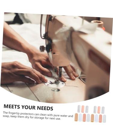 FRCOLOR 7 Pairs Finger Cots - Rubber Silicone Thumb Covers for Gaming Bath Kids & Guitar | Child Finger Protector & Adhesive Support - Buy Online on GoSupps.com