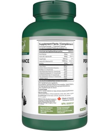 VORST Performance for Men 180 Capsules | Made With Tribulus Ginseng Maca Ginkgo Biloba Ashwagandha & Saw Palmetto | Pre Workout Supplement For Natural Stamina Booster Pills Caffeine Free Better Than Powder | 1 Bottle 180 count (Pack of 1) - Buy Online on GoSupps.com