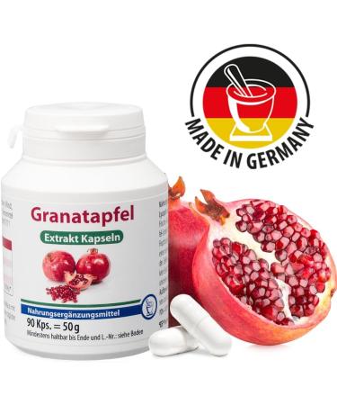 Pharma Peter Pomegranate Extract Capsules - 90 Pieces | Premium Antioxidant Supplement for Health - Buy Online on GoSupps.com
