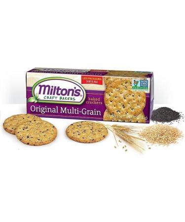 Milton's Gourmet Crackers 4 Pack Assorted Variety 680g | Gourmet Crackers | Party Pack 4 Flavours | Multi Grain Crackers | Individually Wrapped | Healty Sold by Essential Products - Buy Online on GoSupps.com