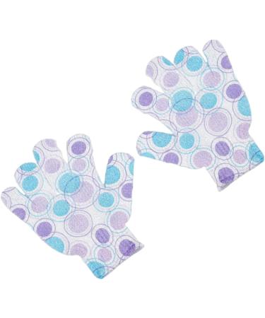 Beaupretty Exfoliation Mitt 3 Pairs Printed Bath Gloves Shower Gloves Exfoliating Gloves Five Fingers Child Shower Wipe Exfoliating Glove - Buy Online on GoSupps.com