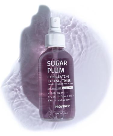 Provence Beauty Sugar Plum Exfoliating Facial Toner | Clarifying & Smoothing Skin Care Toner for All Skin Types | International Shipping Available - Buy Online on GoSupps.com