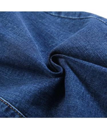 Blue Frayed Hem Patchworked Mermaid Denim Skirt - Spring Irregular Bodycon Long Skirt Size 28 (S) - Buy Online on GoSupps.com