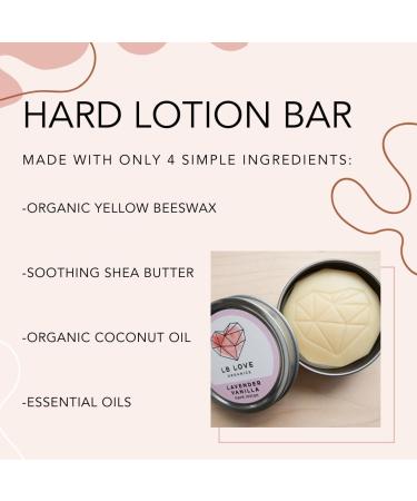 Organic Hard Lotion Bar - Plastic Free Moisturizer | Beeswax & Plant-Based | Orange Cream Scent - Buy Online on GoSupps.com
