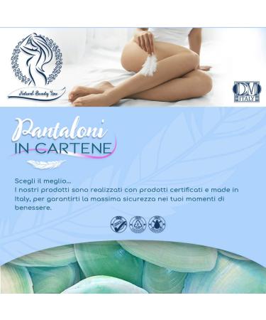 Cartene Pants for Mud & Anti-Cellulite | Made in Italy | 5 Pieces for Aesthetic Skin Treatments & Professional Pressotherapy - Buy Online on GoSupps.com