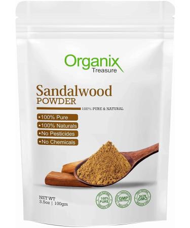 G n rique UK Sandalwood Powder for Face Masks - 100g