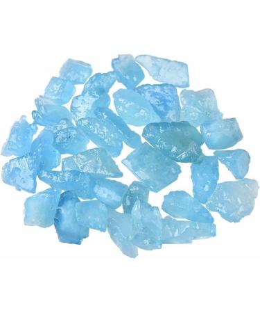 Natural Aquamarines Chip Stone Bulk Blue Tumbled Reiki Quartz Crystal Gravel DIY Home Decor ZJGIDTEM (Size : 200g) - Buy Online on GoSupps.com