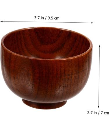 Beavorty 2-in-1 Wooden Shaving Bowl & Soy Sauce Dish | Travel Razor Cleaning & Spice Bowl for Men - Buy Online on GoSupps.com