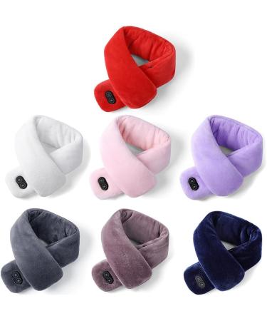 Ekakashop USB Heating Pillows & Scarves - Massage Neck Warmer 3 Speed Levels Soft & Warm for Winter - Unisex Light Brown - Buy Online on GoSupps.com