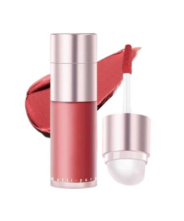 G n rique Cream Blush | Liquid Lip and Cheek Stick Eyeshadow | Long-Lasting Dual-Bulb Cosmetic for Women and Girls | Travel School Birthday Party Holiday Christmas Wedding