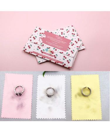 Purest Spring Cleaning & Polishing Cloths for Silver & Gold | Sterling Silver Jewelry Tarnish Remover (Large & Small - Buy Online on GoSupps.com