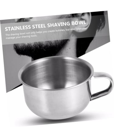 Premium Healvian Stainless Steel Shaving Bowl for Men | Ideal Shaving Accessories Gift | Durable Metal Razor & Shaving Cup - Buy Online on GoSupps.com