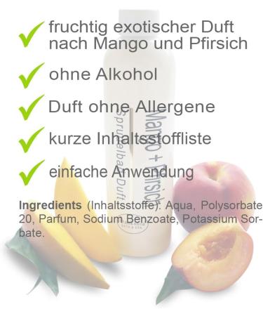 Frankonia Bath & Spa Mango Peach Whirlpool Fragrance Concentrate 230ml - Sparkling Bathroom & Pool Scent - Fruity Aromatherapy - Buy Online on GoSupps.com