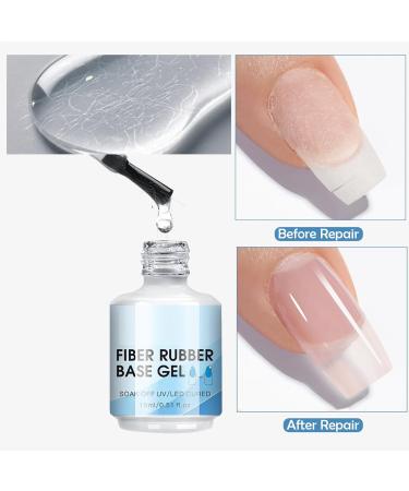  gifyym Nail Builder Gel - Instant Repair Gel - Quick Repair Nails - 15 ml - Fast Drying for Home Manicures - Buy Online on GoSupps.com