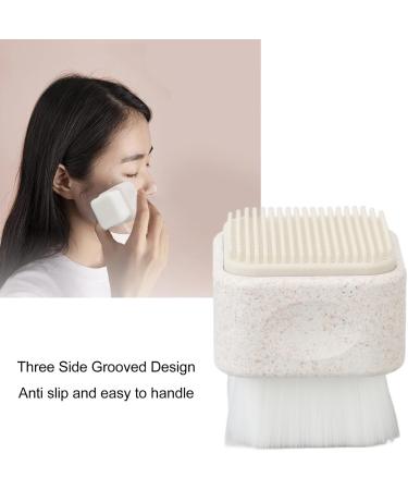 Deep Cleaning Double Sided Face Scrubber Massaging Skin Brush Portable Silicone Facial Cleansing Tool for Blackhead Removal and Exfoliation - Buy Online on GoSupps.com