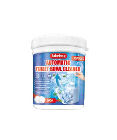 Automatic Toilet Bowl Cleaner Tablets Toilet Bowl Cleaner Tablets for Deodorizing & Descaling Toilet Fresh Tablets Long-Lasting Bleach Tablets Bathroom Toilet Tank Cleaner (1pc)