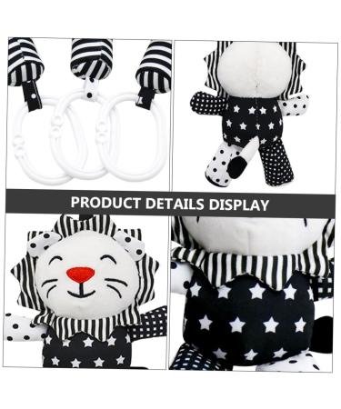 Bestonzon White Stroller Trailer | Animal Motif Hanging Wind Chimes for Cribs & Dolls - Buy Online on GoSupps.com
