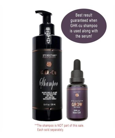 GHK-cu Copper Peptide Hair Regrowth Shampoo for Men & Women - Boost Hair Growth Nourish & Revitalize Shop Internationally - Buy Online on GoSupps.com