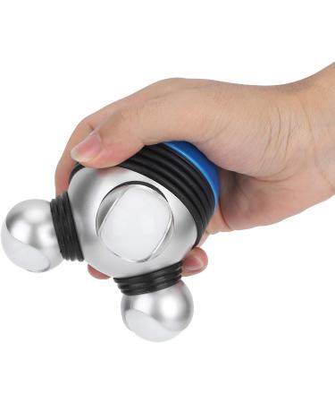 Portable Mini Neck & Body Massage Device - Vibration Massager with LED Light for Relaxation - Perfect for Home Use - Ideal for Head Neck Legs & Back (Blue) - Buy Online on GoSupps.com