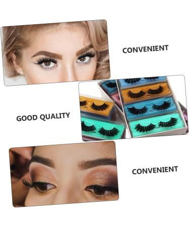 minkissy 10 Pairs False Eyelashes Eyelash Trendy Makeup Lash Accessories Makeup Accessories Lash Cosmetics Accessories for Girls Girls' Accessories False Lashes 3d Make up Imitation - Buy Online on GoSupps.com