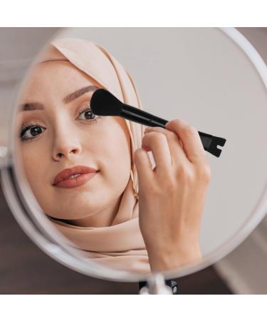 NOLITOY Nose Contour Makeup Brush - 2-in-1 Precision Dual-End Brush for Sculpting & Concealing - Black - Buy Online on GoSupps.com