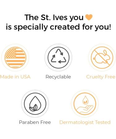 St. Ives Energising Body Wash (650ml) Citrus & Cherry Blossom Made with Plant-Based Cleansers & 100% Natural Extracts 16 oz Shower Gel - Buy Online on GoSupps.com