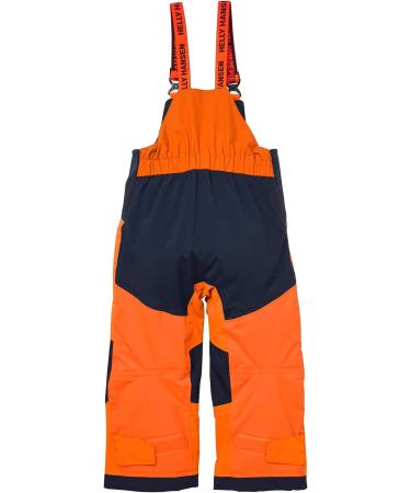 Kids Helly-Hansen Rider 2 Insulated Waterproof Bib Ski Pants - Neon Orange - Size 3 - Buy Online on GoSupps.com
