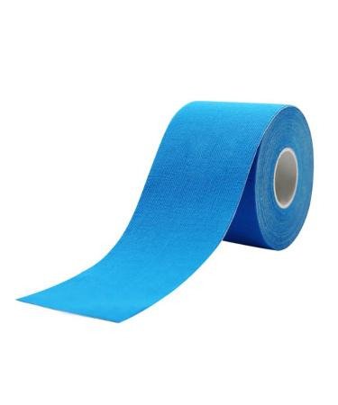 Muscle Tape Blue 16.5 Feet Length 2.0 Inch Width Waterproof Breathable QuickDrying Sports Tape for Outdoor Body Fitness