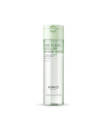 KIKO Milano Pure Clean Micellar Biphase Water Cleansing Bi-Phase Micellar Water For The Face Eyes And Lips