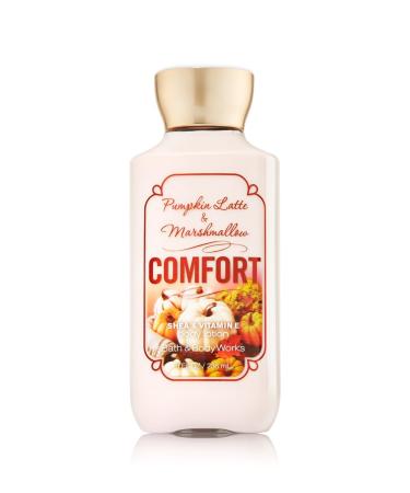 Bath and Body Works Comfort Pumpkin Latte and Marshmallow Lotion 8 Ounce Full Size