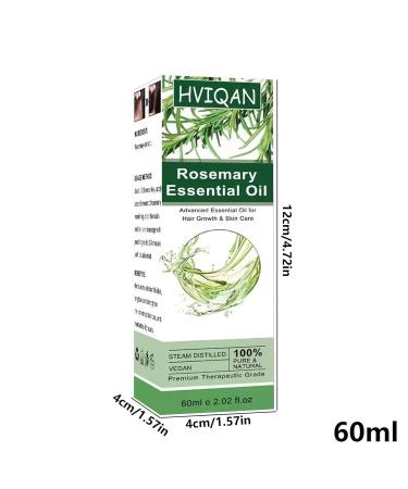 Rosemary Oil for Hair Growth | Pure Organic 60ml Essential Oil for All Hair Types | Pfrank - Buy Online on GoSupps.com