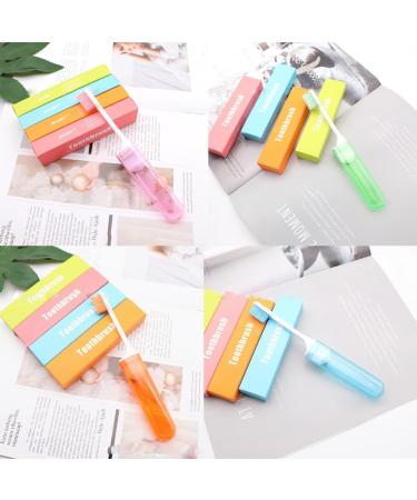 Shop Jiakalamo 4-Piece Travel Toothbrush Kit - Foldable Soft Bristles & Comb - Perfect for Adults & Kids - Camping & Hiking Essentials - Pink Orange Blue Green Colors - Buy Online on GoSupps.com